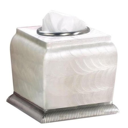 NUSTEEL NuSteel MGN9SNH Boutique Tissue - Satin Nickel holder MGN9SNH